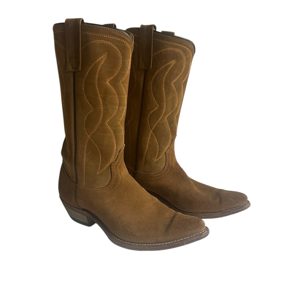 Acme 7 women’s brown suede cowboy boots
